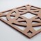 Ekena Millwork Medium Brownsville Decorative Fretwork Wood Wall Panels, Wood, 15 3/8"W x 15 3/8"H x 3/8"T WALW16X16X0375BNEMF - alternate 4